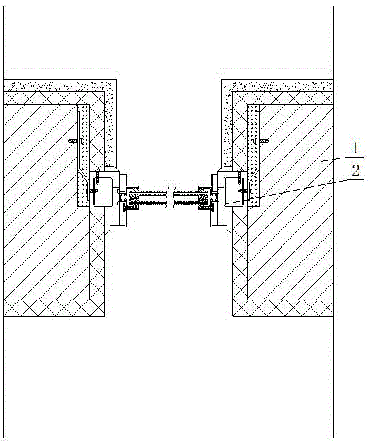 一种室内外窗户保温防水结构的制作方法