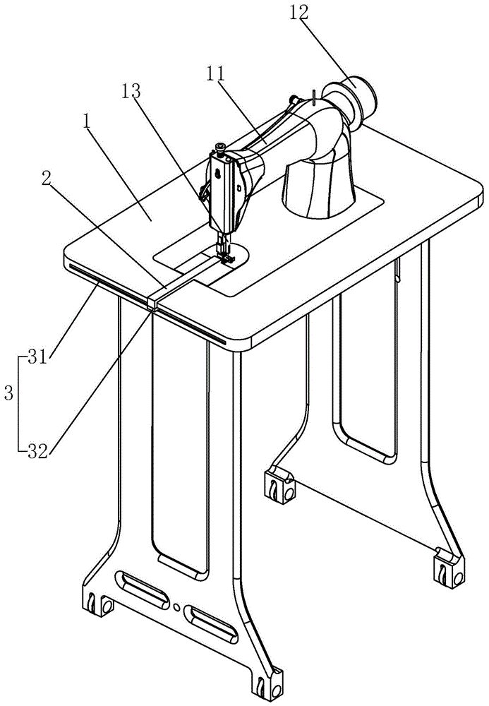高效包边切割一体式缝纫机送料辅助装置的制作方法