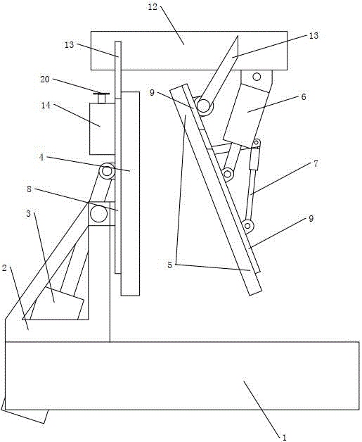 一种绵羊保定架的制作方法