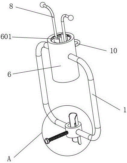 一种建筑施工用钢筋续接器装配结构的制作方法