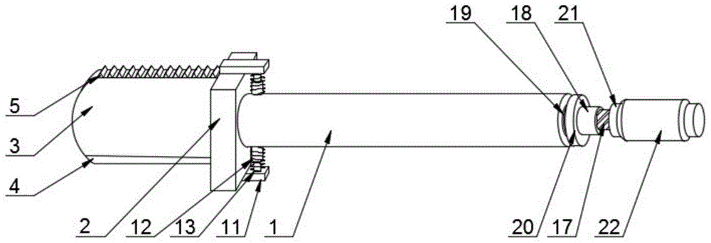 一种可调节便携式建筑工具铲的制作方法