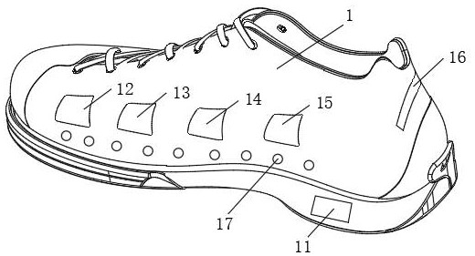 一种物联网智能保健鞋的制作方法
