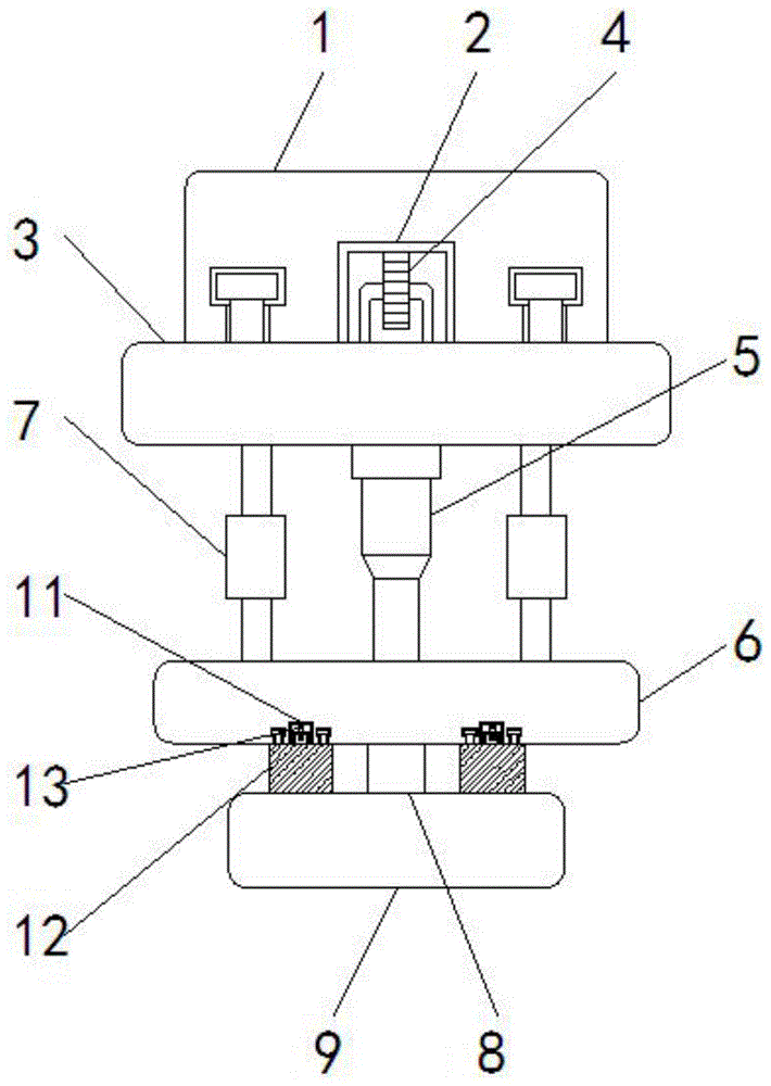 一种条并卷机自动送筒管装置的制作方法