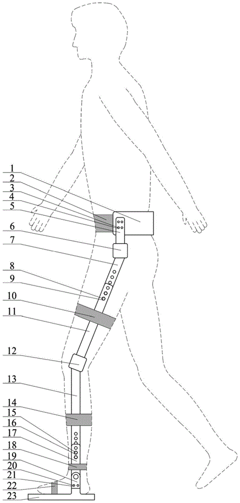 外骨骼助行机器人的制作方法