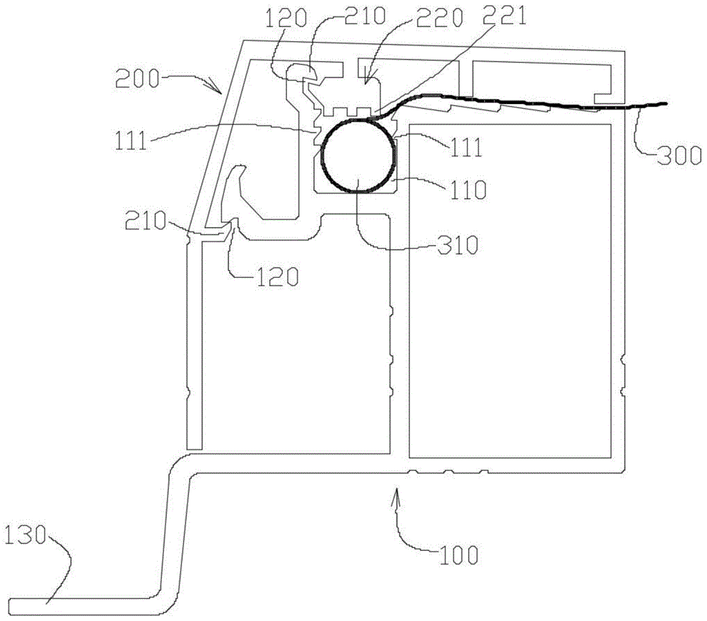 纱窗结构及纱窗的制作方法