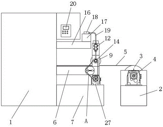 一种铝箔轧机出口压平辊装置的制作方法