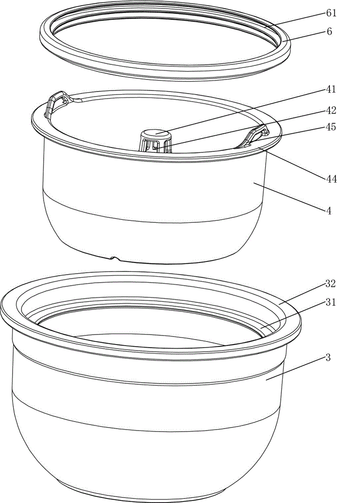 降糖电饭锅的组合锅具的制作方法