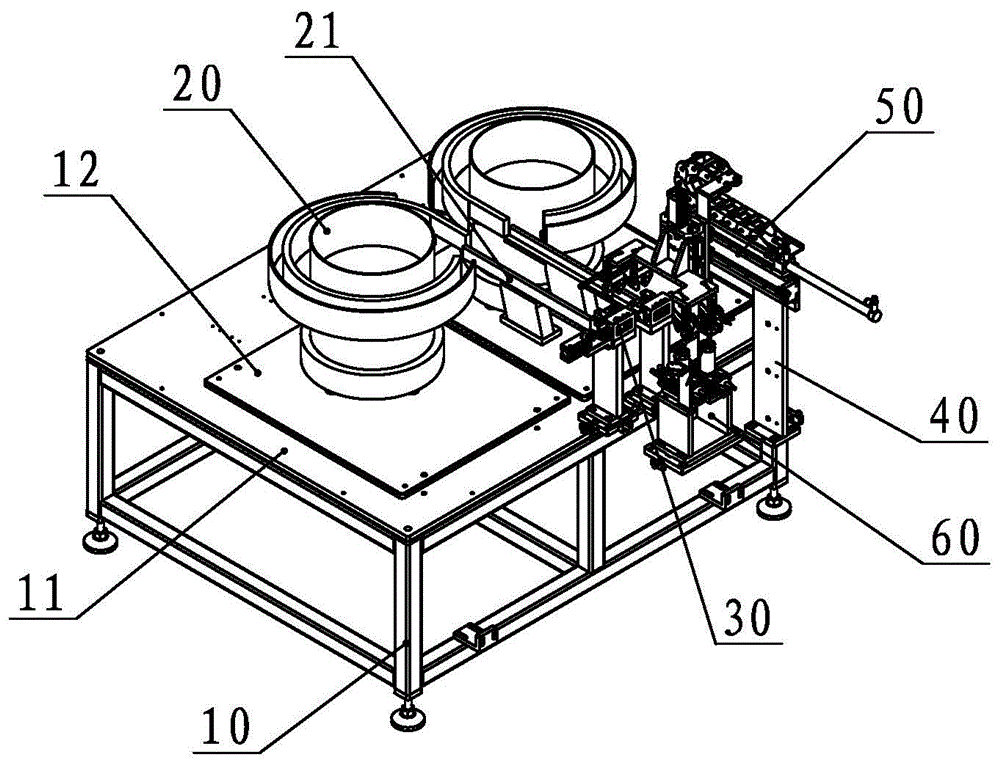 一种限位器弹簧滑块自动组装上料机构的制作方法