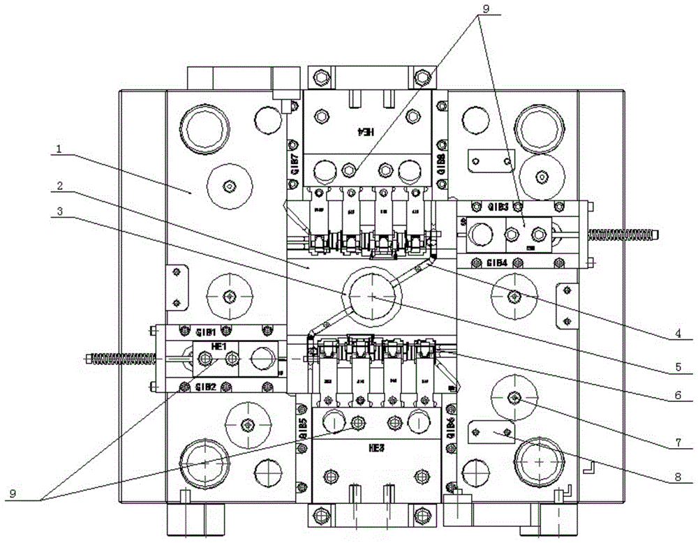 一种BMC&DMC传递压制模具和加工方法与流程