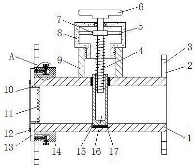 一种具有过滤功能的阀门的制作方法