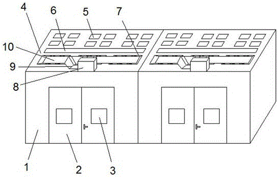 具有防护作用的喷漆室的制作方法