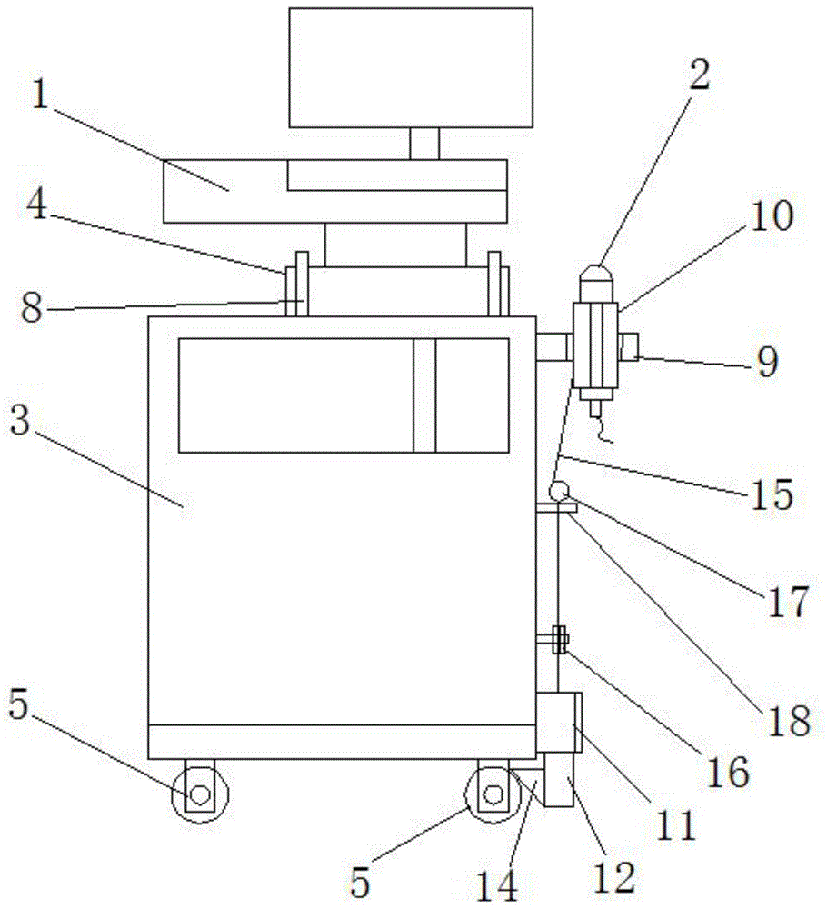 一种数字化彩色超声诊断装置的制作方法