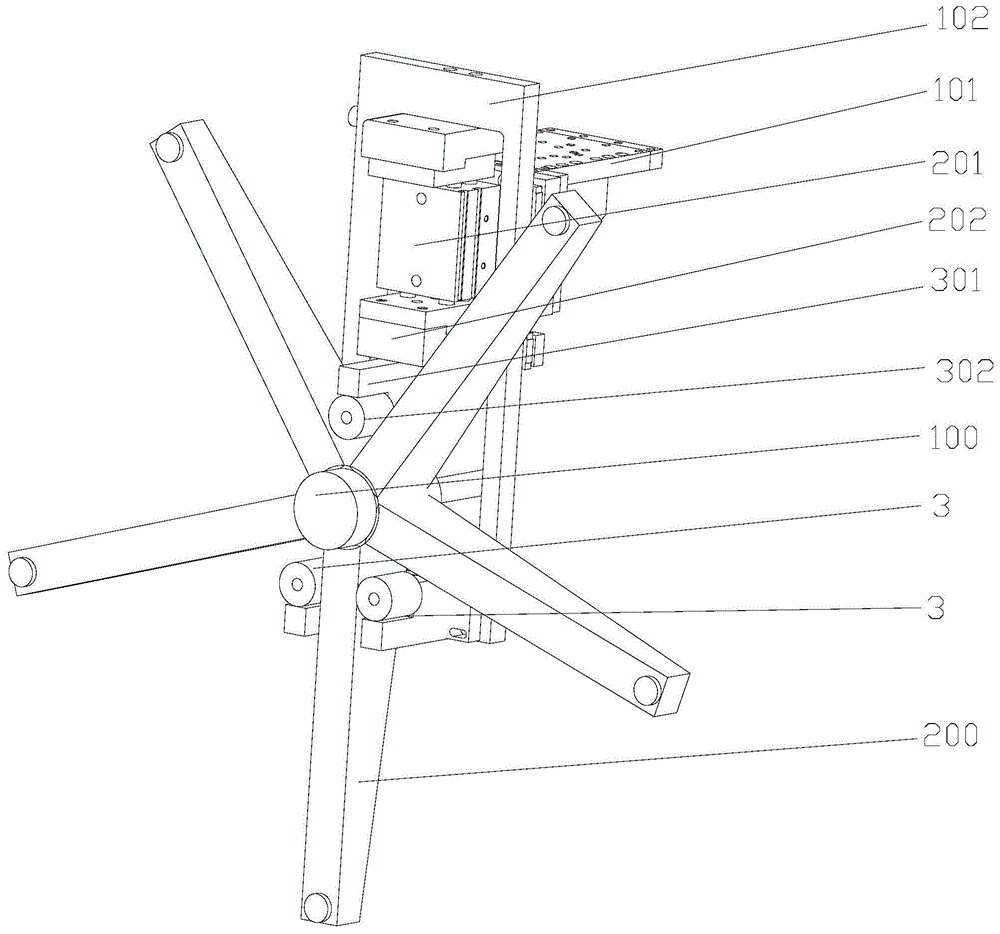 一种椅脚的抓取机构的制作方法