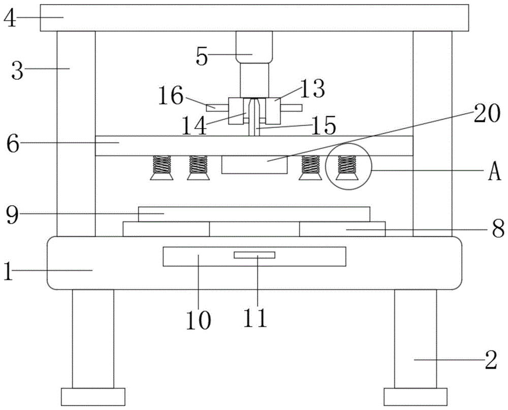 一种木质门框加工用木头裁断装置的制作方法