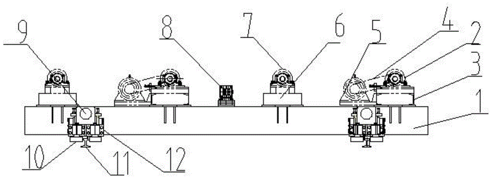 釜后侧板摆渡车的制作方法