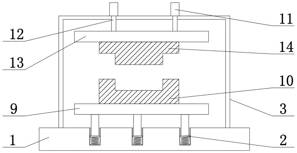 一种汽车五金件加工用的冲压模具的制作方法