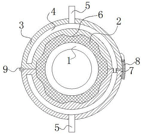 一种防冻真空保温管的制作方法