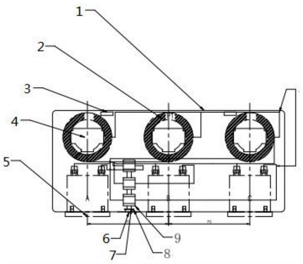 一种低压综合配电箱专用三相一体互感器的制作方法