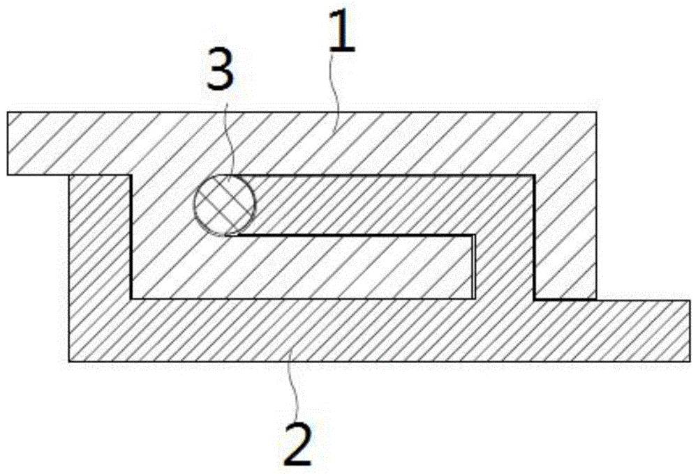 一种用于垂直柔性屏障系统连接的矩形密封装置的制作方法