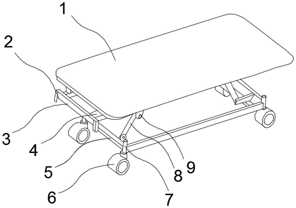 一种手术转运床的制作方法