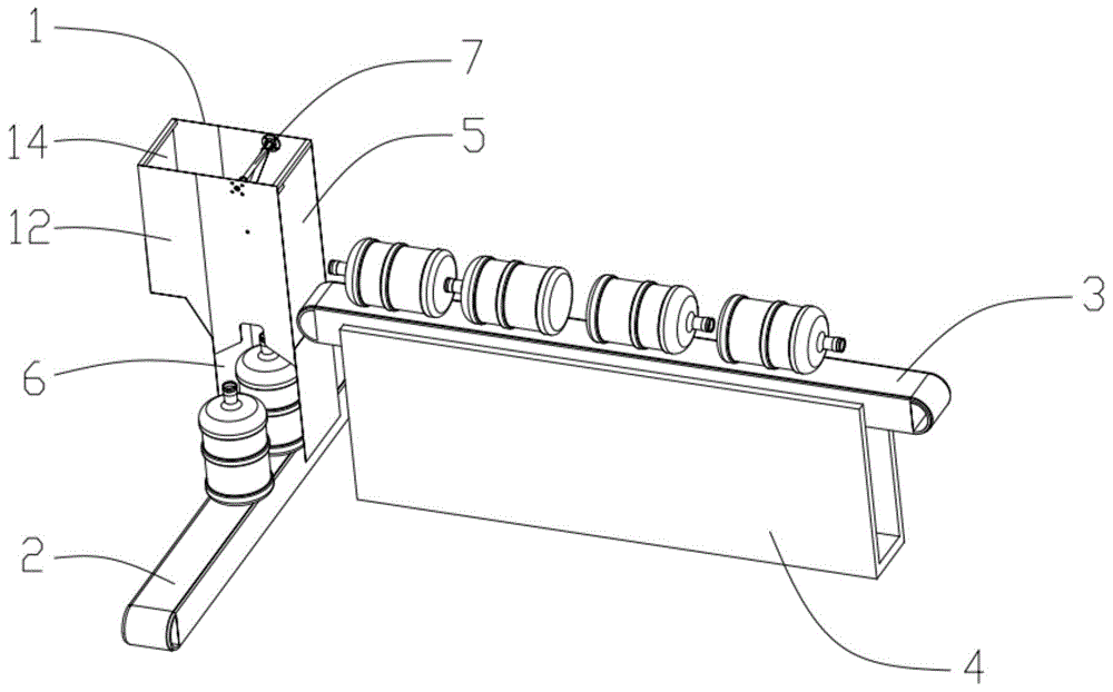 加仑桶自动立正装置的制作方法