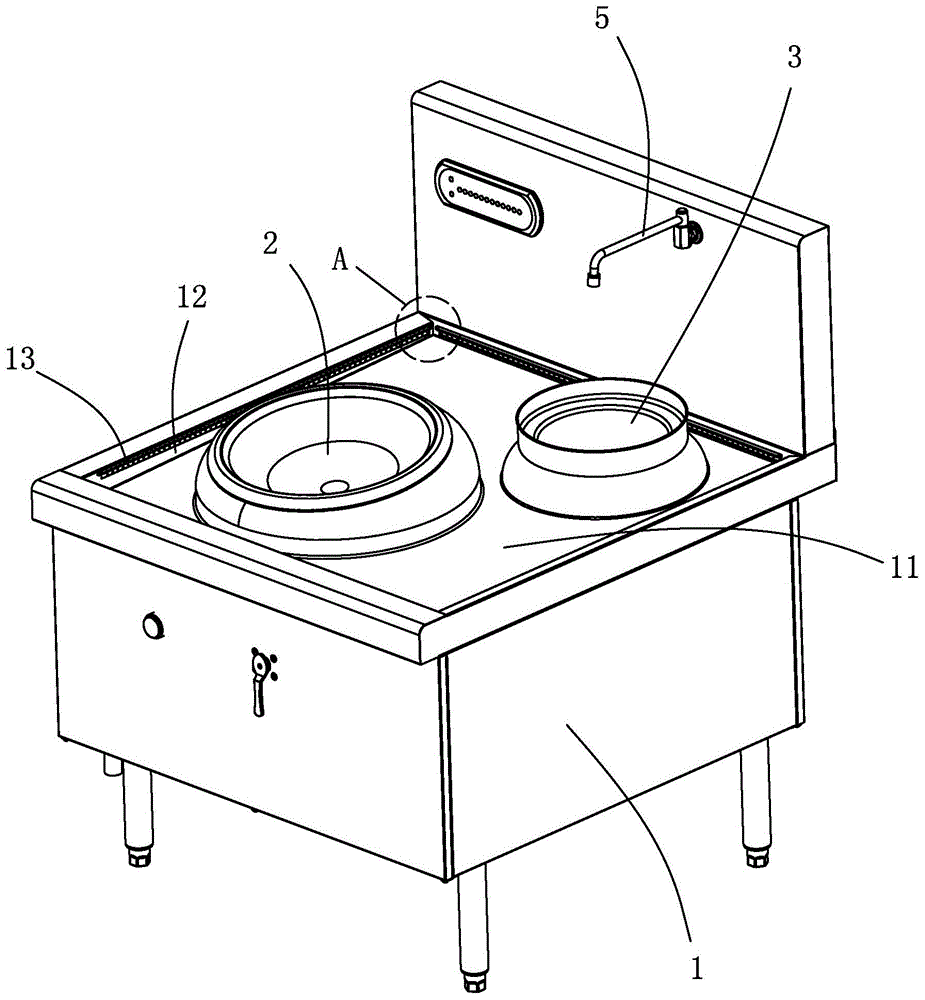 水冷式高效散热商用电磁灶的制作方法
