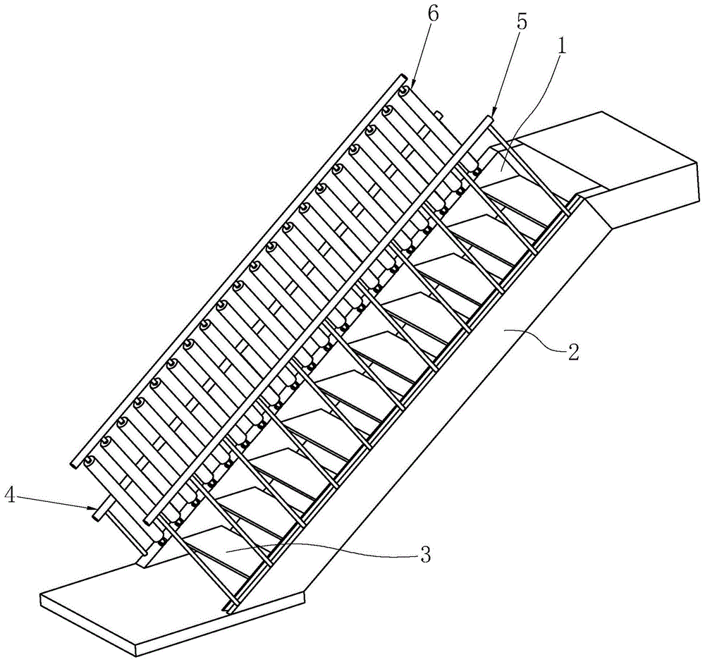 一种钢结构建筑楼梯的制作方法