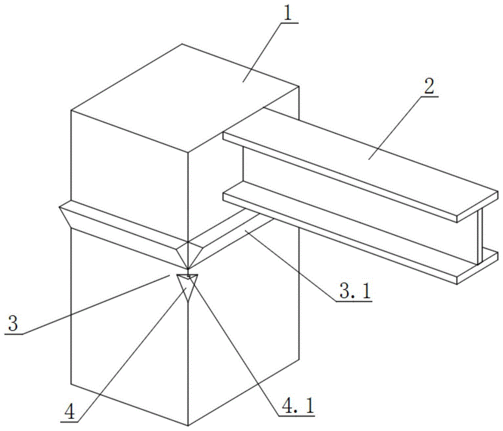 钢结构梁柱连接节点的制作方法