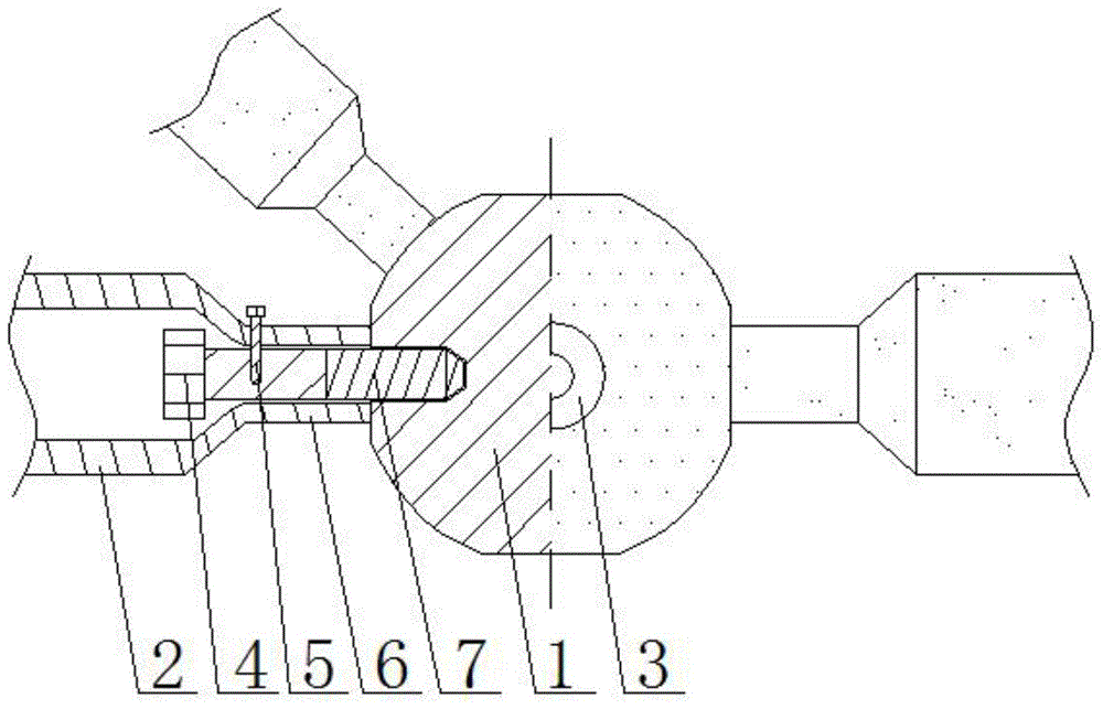 钢结构螺栓球装置的制作方法