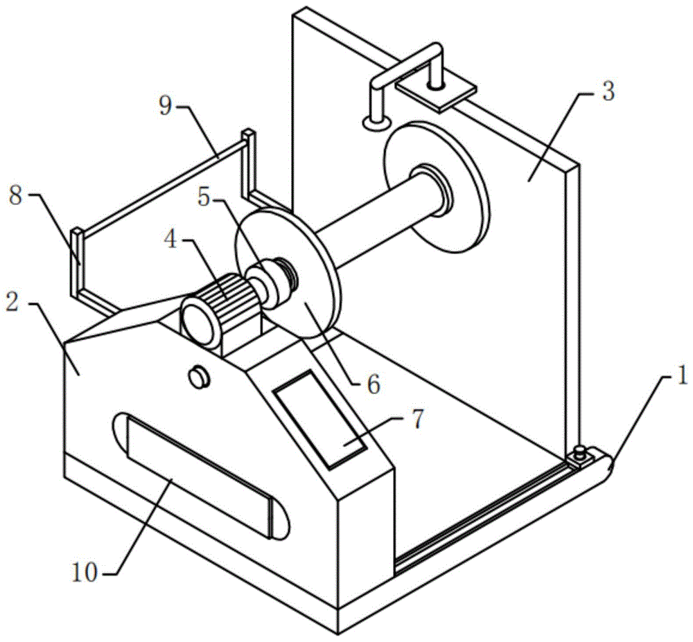 一种缝包线加工用络筒机的制作方法