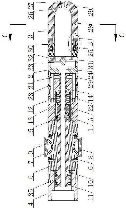 一种水平井双向携砂洗井工具的制作方法