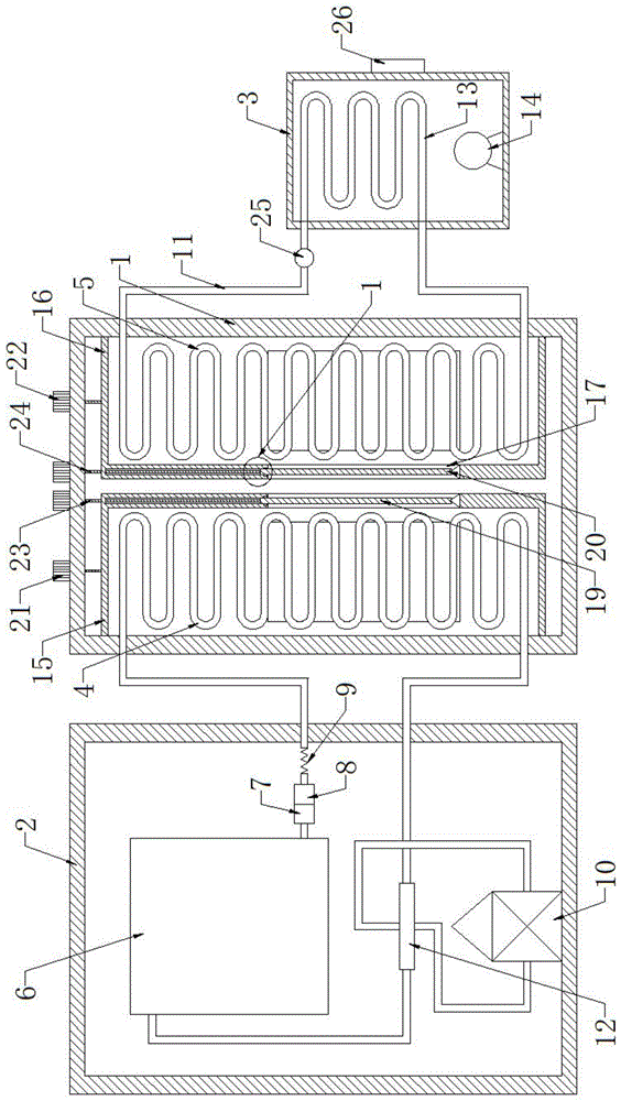 一种储能型分体式冷暖空调器的制作方法