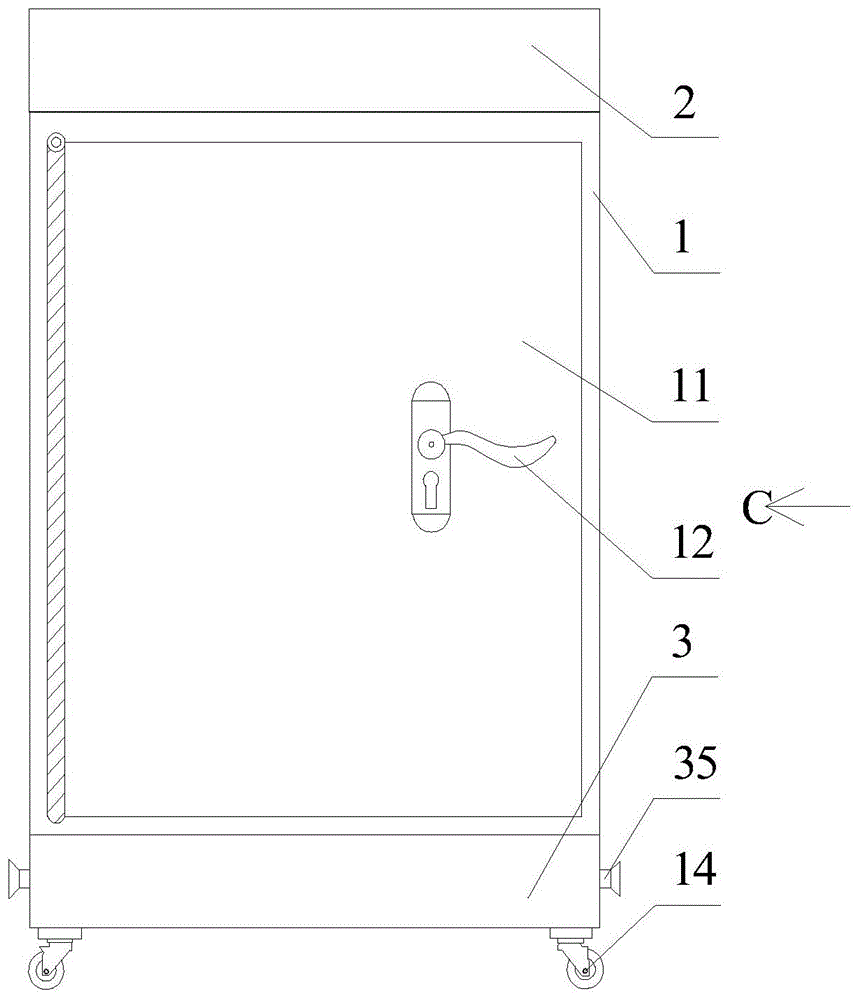 光学合像水平仪防潮储存柜的制作方法