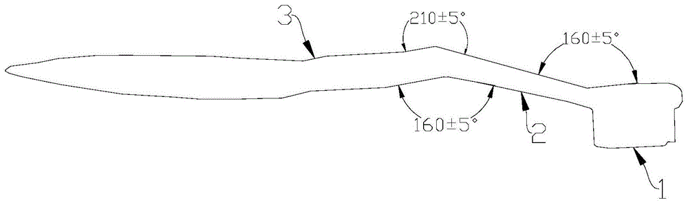 易清洁的曲线型牙刷的制作方法