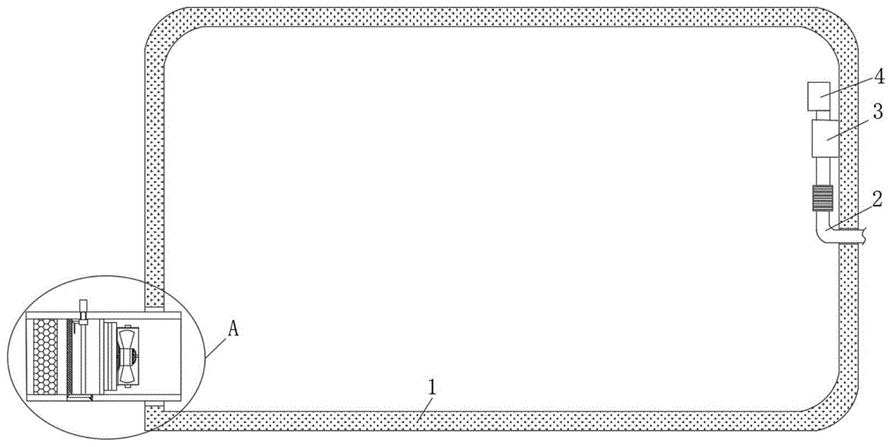 一种环保家具喷漆房的制作方法