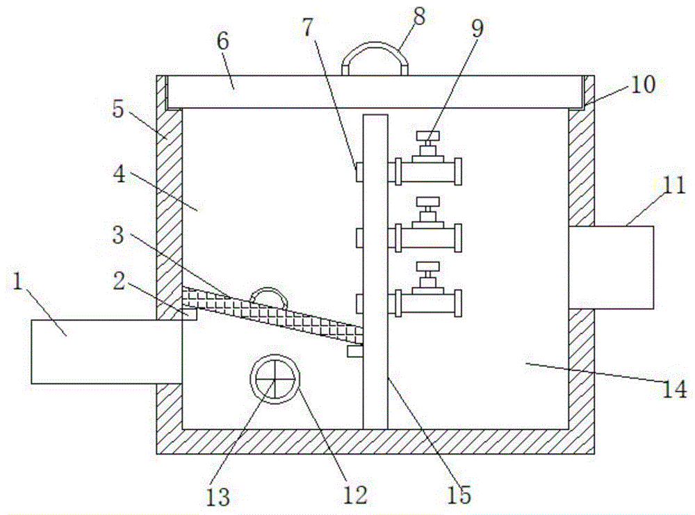 一种智能一体化截流井的制作方法