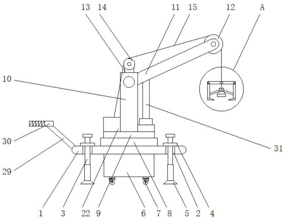 一种基于房屋建造用地砖码垛装置的制作方法