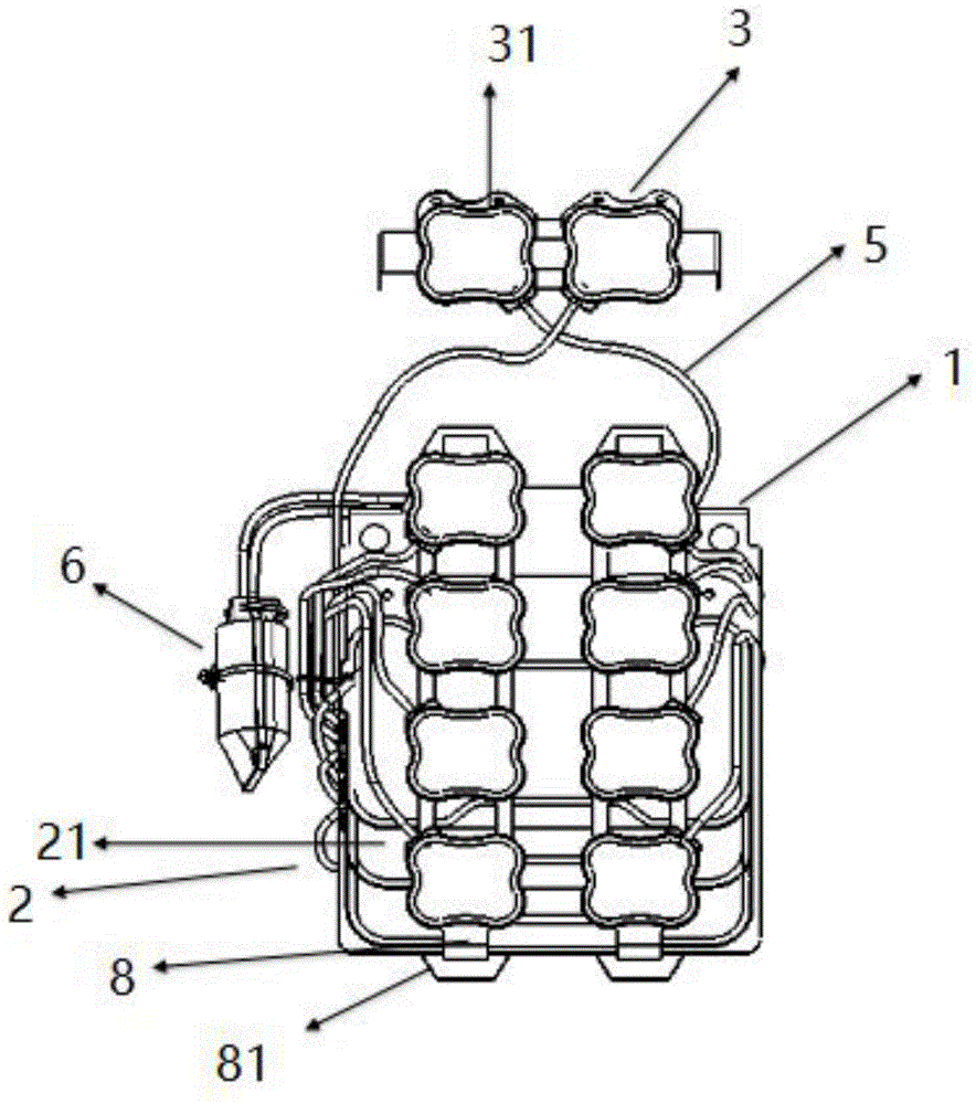 一种腰托按摩系统和包含其的按摩座椅的制作方法
