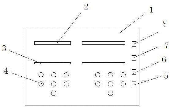 一种具有防误操作功能的发光带电力模拟屏的制作方法