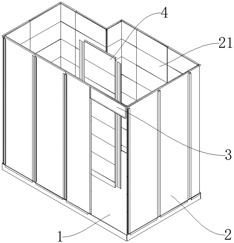 一种组合整体浴室结构的制作方法