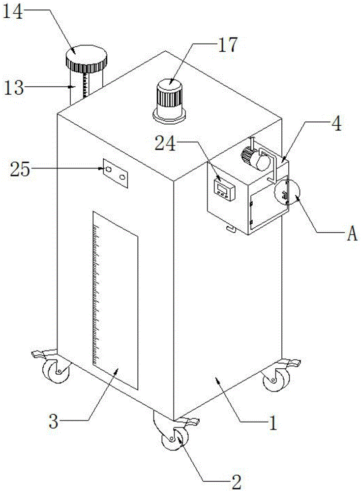 一种园林景观水池用水循环处理装置的制作方法