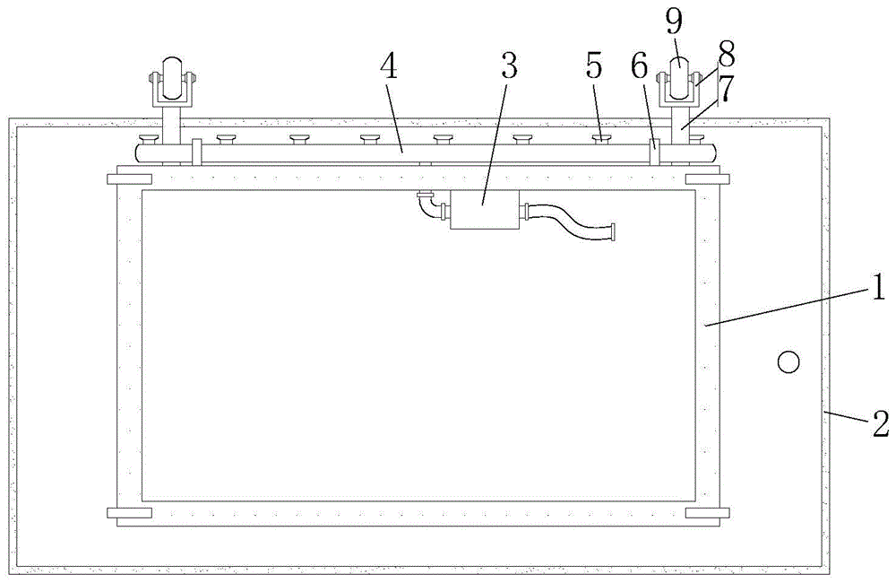 一种工民建用高空防护吊篮的制作方法