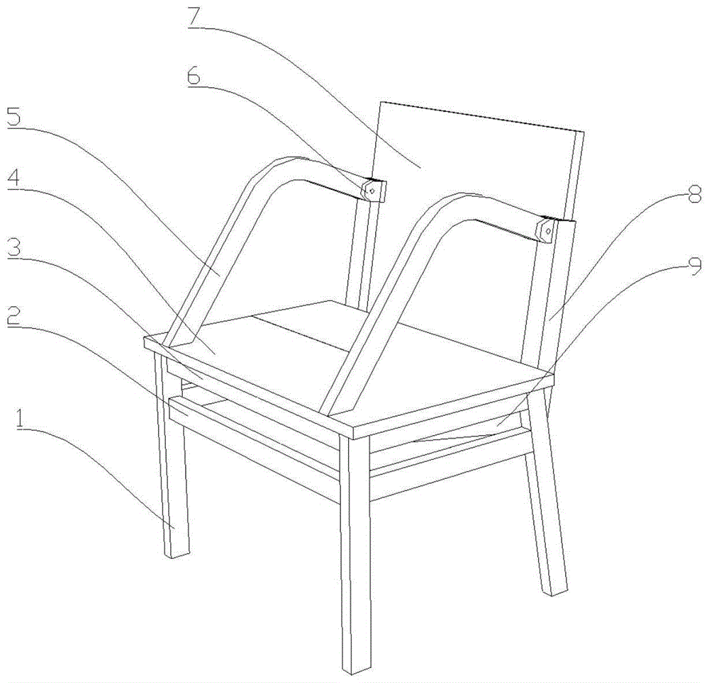 一种可组合拆装的多功能椅的制作方法
