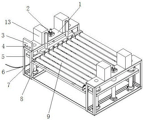 一种用于板材生产中输送装置上下料的升降机的制作方法