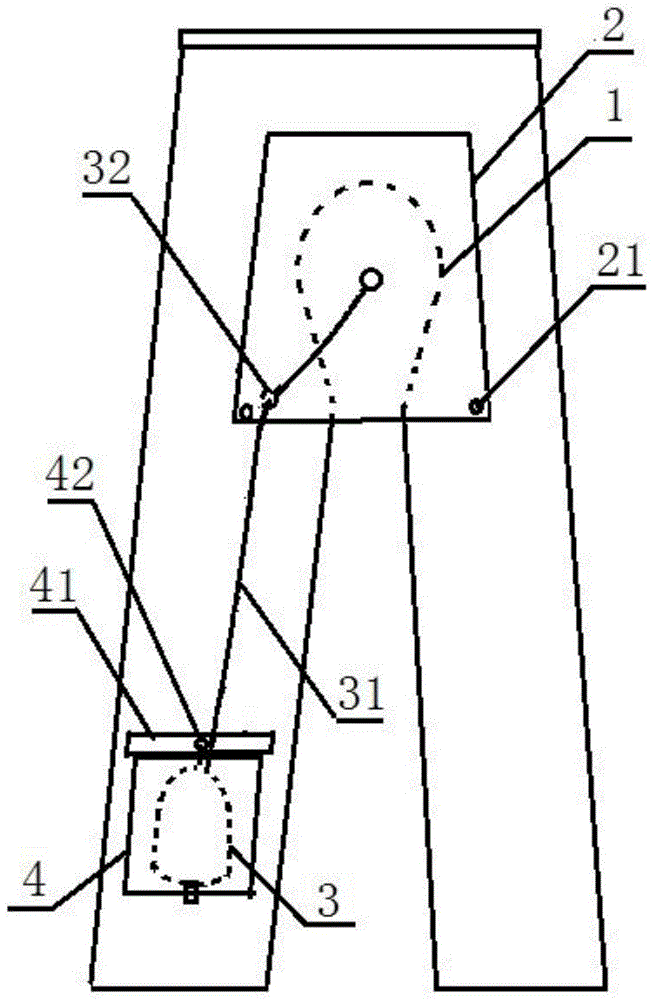 一种病人开裆裤的制作方法