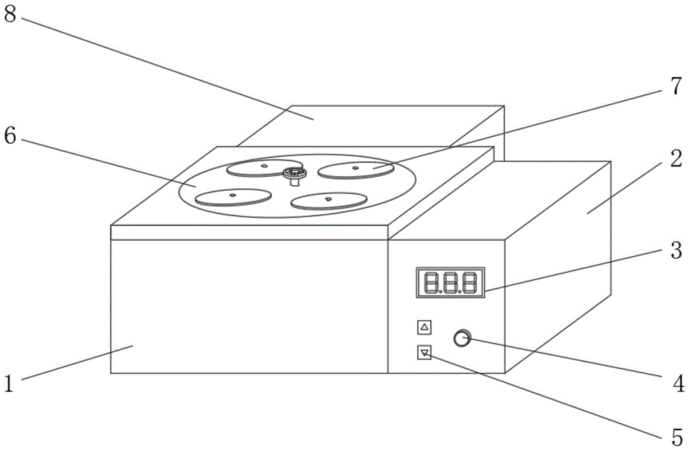 一种用于硅橡胶印模材料研发的恒温水浴锅的制作方法
