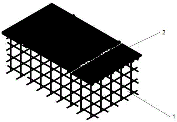一种用于后浇带部位施工的模板支撑组合体系的制作方法