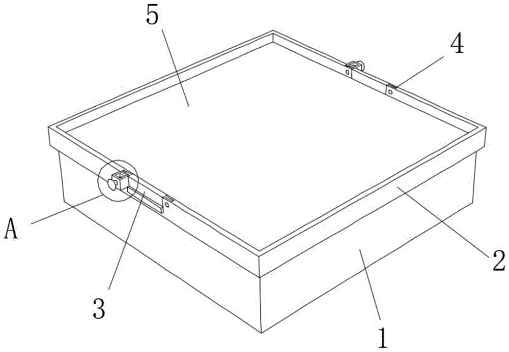 一种用于锂电池生产转运用封装箱的制作方法