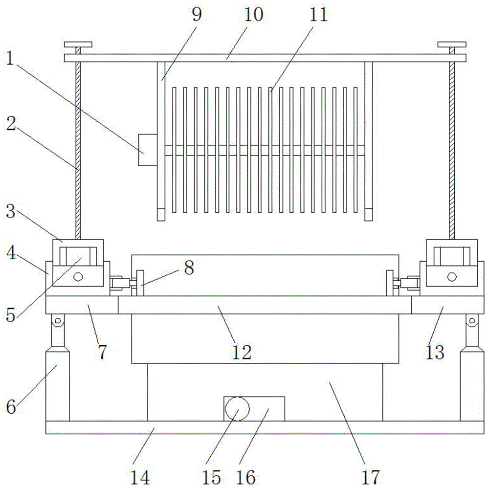 一种指接板开槽机的制作方法