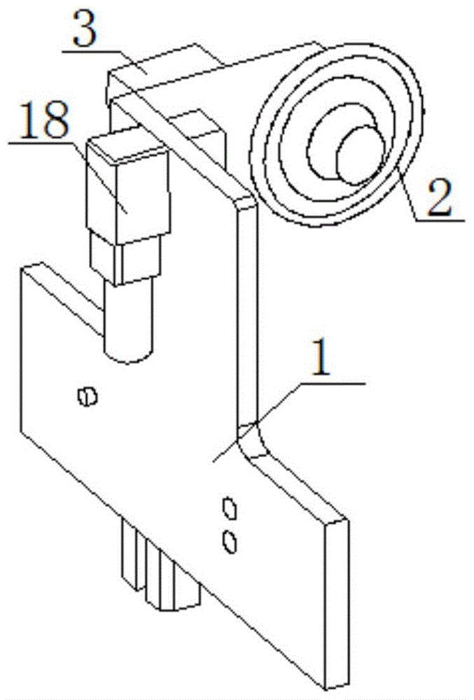 一种木工机械的锯片位置调整装置的制作方法